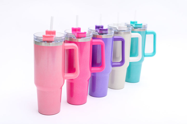 Insulated Shimmer Tumbler in Five Colors-Accessories-Ave Shops-[option4]-[option5]-[option6]-[option7]-[option8]-Shop-Boutique-Clothing-for-Women-Online