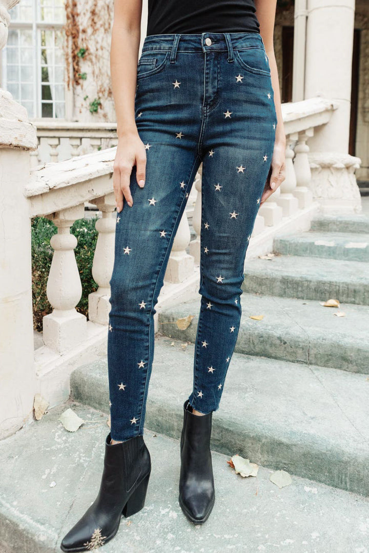 High Rise Starlight Skinnies-Womens-Ave Shops-[option4]-[option5]-[option6]-[option7]-[option8]-Shop-Boutique-Clothing-for-Women-Online