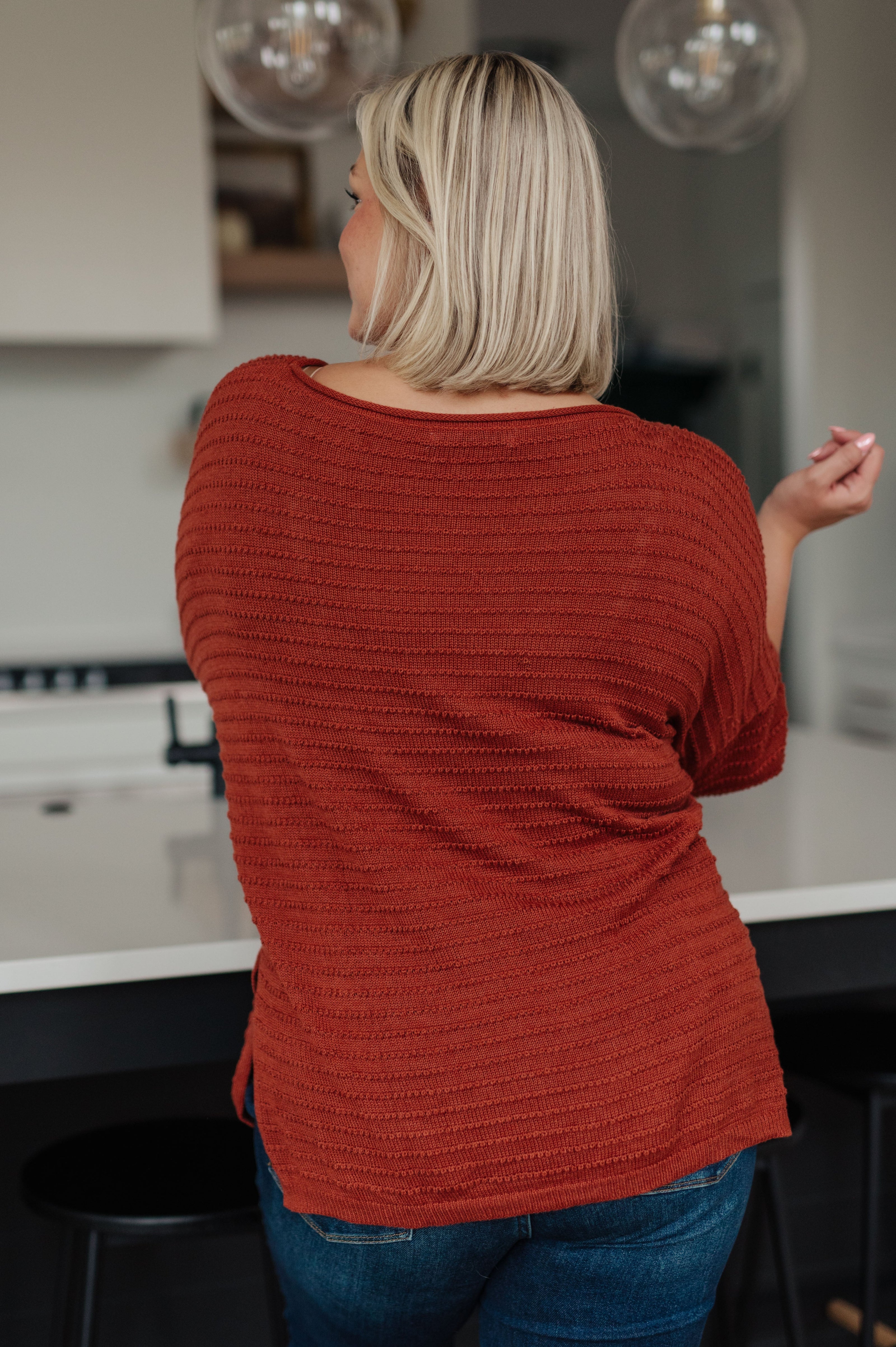 High Tide Oversize Top in Rust-Tops-Ave Shops-[option4]-[option5]-[option6]-[option7]-[option8]-Shop-Boutique-Clothing-for-Women-Online