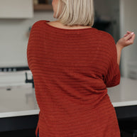 High Tide Oversize Top in Rust-Tops-Ave Shops-[option4]-[option5]-[option6]-[option7]-[option8]-Shop-Boutique-Clothing-for-Women-Online