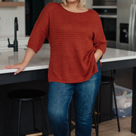 High Tide Oversize Top in Rust-Tops-Ave Shops-[option4]-[option5]-[option6]-[option7]-[option8]-Shop-Boutique-Clothing-for-Women-Online