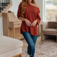 High Tide Oversize Top in Rust-Tops-Ave Shops-[option4]-[option5]-[option6]-[option7]-[option8]-Shop-Boutique-Clothing-for-Women-Online