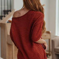 High Tide Oversize Top in Rust-Tops-Ave Shops-[option4]-[option5]-[option6]-[option7]-[option8]-Shop-Boutique-Clothing-for-Women-Online