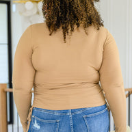 Hold Me Tight Ribbed Long Sleeve Top In Tan-Tops-Ave Shops-[option4]-[option5]-[option6]-[option7]-[option8]-Shop-Boutique-Clothing-for-Women-Online