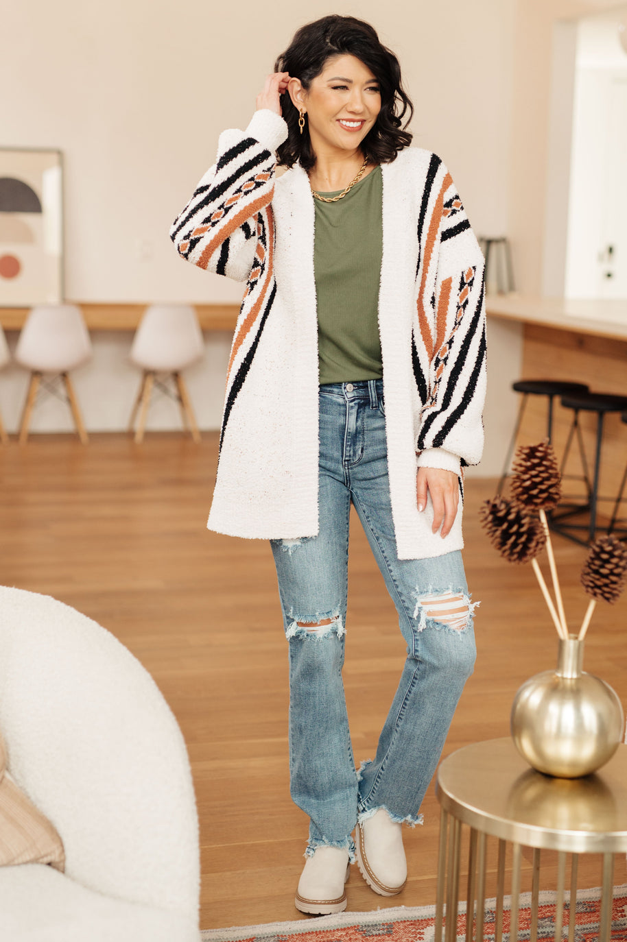 Holding On Aztec Print Cardigan-Layers-Ave Shops-[option4]-[option5]-[option6]-[option7]-[option8]-Shop-Boutique-Clothing-for-Women-Online