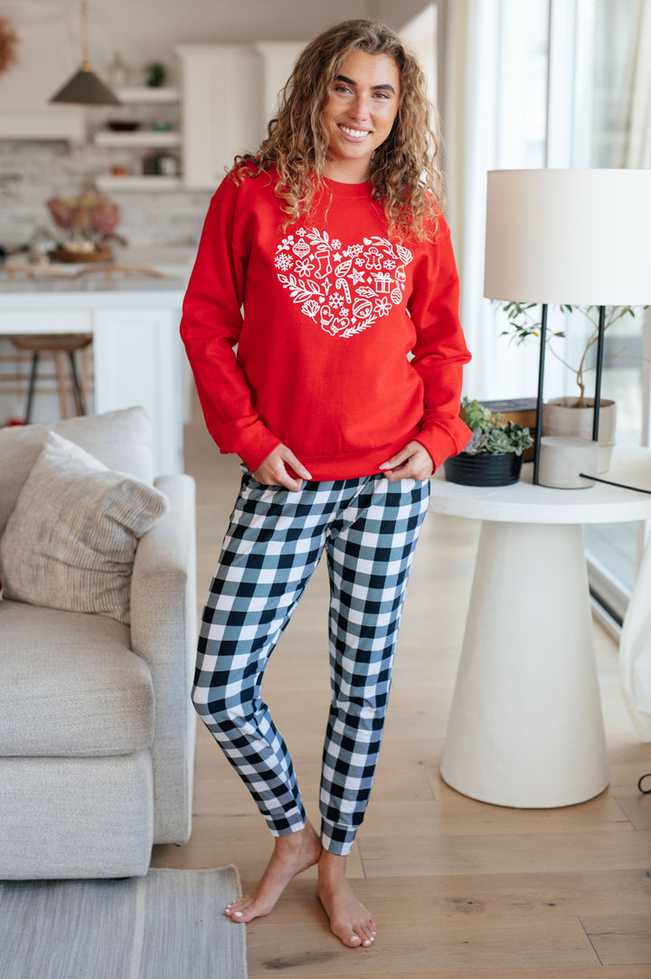 Holiday Heart Sweatshirt-Tops-Ave Shops-[option4]-[option5]-[option6]-[option7]-[option8]-Shop-Boutique-Clothing-for-Women-Online