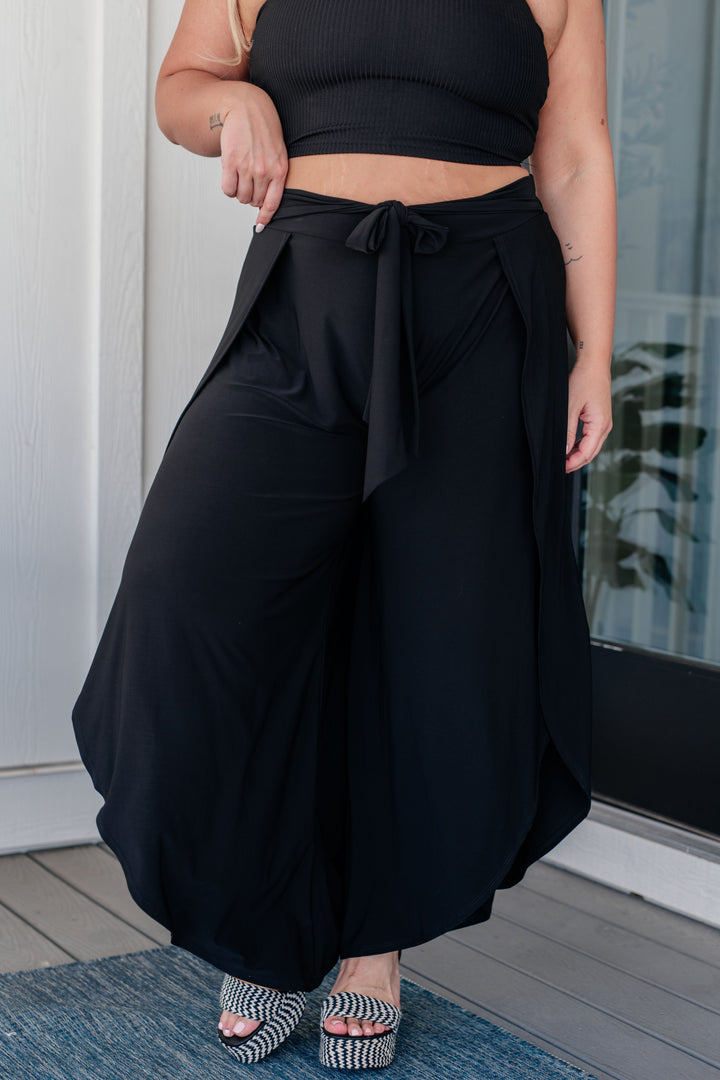 Holland Holiday Tulip Pants in Black-Bottoms-Ave Shops-[option4]-[option5]-[option6]-[option7]-[option8]-Shop-Boutique-Clothing-for-Women-Online