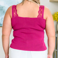 I Can Love You Better Lace Trim Tank in Berry-Tops-Ave Shops-[option4]-[option5]-[option6]-[option7]-[option8]-Shop-Boutique-Clothing-for-Women-Online