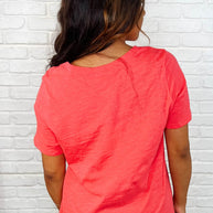 I Don't Have to Choose V-Neck Tee in Hot Coral-Womens-Ave Shops-[option4]-[option5]-[option6]-[option7]-[option8]-Shop-Boutique-Clothing-for-Women-Online
