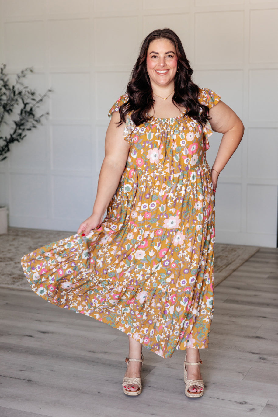 I Done It Good Flutter Sleeve Dress-Dresses-Ave Shops-[option4]-[option5]-[option6]-[option7]-[option8]-Shop-Boutique-Clothing-for-Women-Online