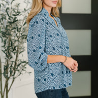 I Gave You My Heart Floral Babydoll Blouse-Womens-Ave Shops-[option4]-[option5]-[option6]-[option7]-[option8]-Shop-Boutique-Clothing-for-Women-Online