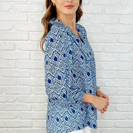 I Gave You My Heart Floral Babydoll Blouse-Womens-Ave Shops-[option4]-[option5]-[option6]-[option7]-[option8]-Shop-Boutique-Clothing-for-Women-Online