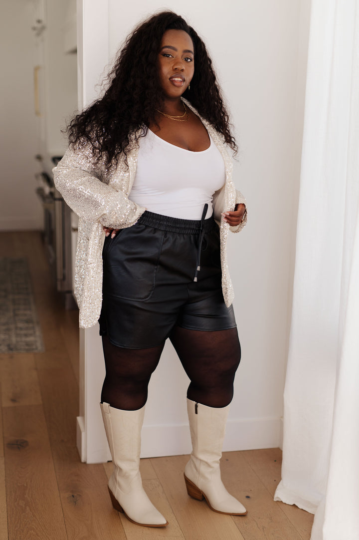 Thought That Counts Faux Leather Shorts-Bottoms-Ave Shops-[option4]-[option5]-[option6]-[option7]-[option8]-Shop-Boutique-Clothing-for-Women-Online