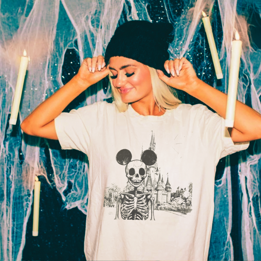 Magical skeleton T-Shirt-JOCOink-[option4]-[option5]-[option6]-[option7]-[option8]-Shop-Boutique-Clothing-for-Women-Online