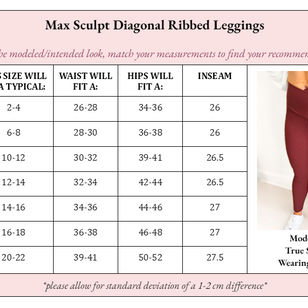 Molly Max Sculpt Ribbed Leggings - Regular-leggings-WLM Wholesale-[option4]-[option5]-[option6]-[option7]-[option8]-Shop-Boutique-Clothing-for-Women-Online