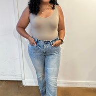 Judy Blue Miranda High Rise Plaid Cuff Vintage Straight Jeans-Denim-Ave Shops-[option4]-[option5]-[option6]-[option7]-[option8]-Shop-Boutique-Clothing-for-Women-Online