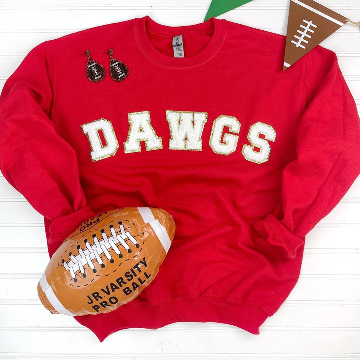 Game Day Patch Sweatshirt-Womens-Ave Shops-[option4]-[option5]-[option6]-[option7]-[option8]-Shop-Boutique-Clothing-for-Women-Online