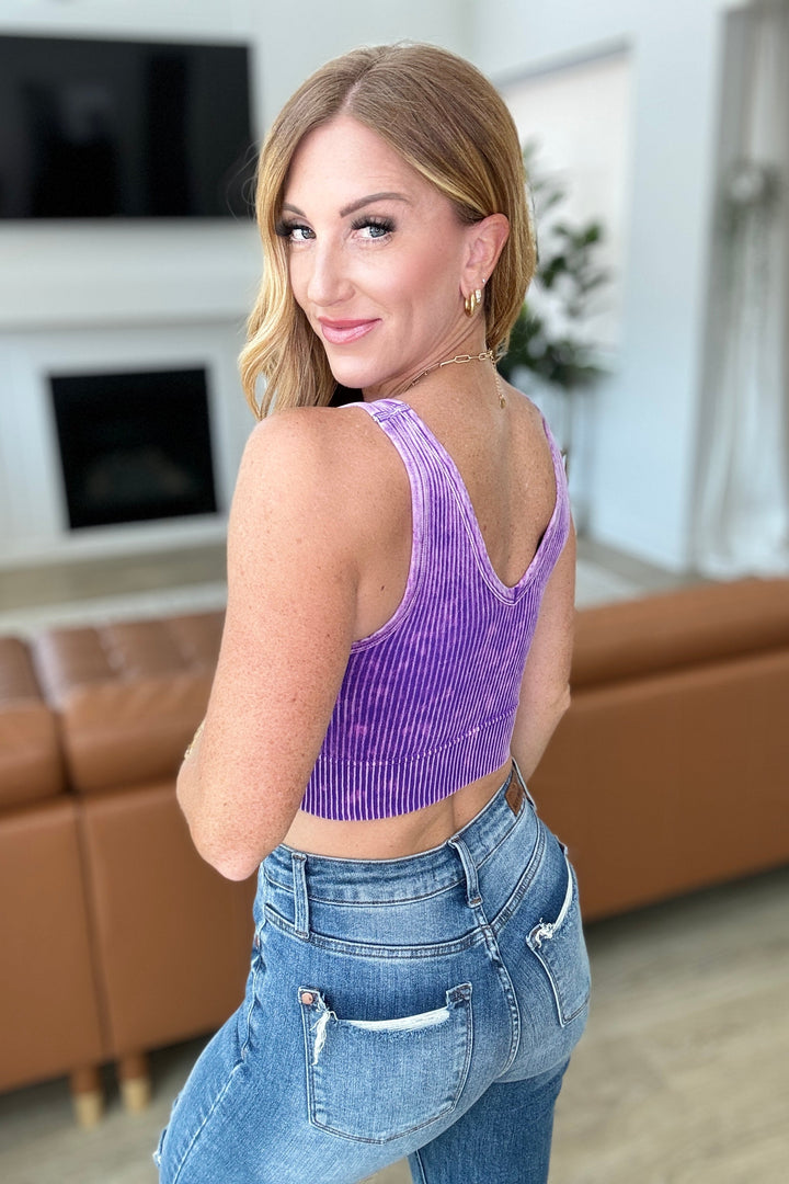 When and Where Reversible Ribbed Cropped Tank in Purple-Athleisure-Ave Shops-[option4]-[option5]-[option6]-[option7]-[option8]-Shop-Boutique-Clothing-for-Women-Online