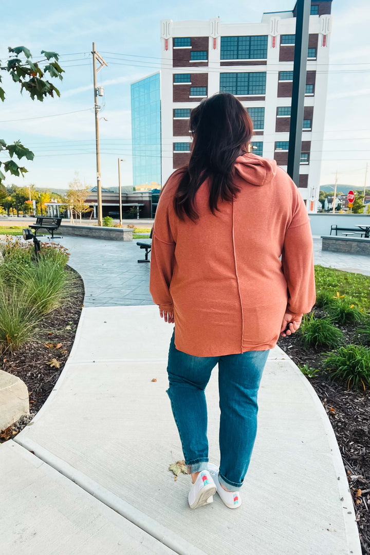 Feeling Playful Rust Stripe Color Block French Terry Hoodie-Haptics-[option4]-[option5]-[option6]-[option7]-[option8]-Shop-Boutique-Clothing-for-Women-Online