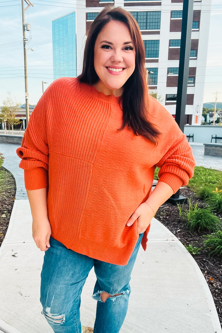 Autumn Vibes Pumpkin Asymmetrical Knit Sweater-Haptics-[option4]-[option5]-[option6]-[option7]-[option8]-Shop-Boutique-Clothing-for-Women-Online