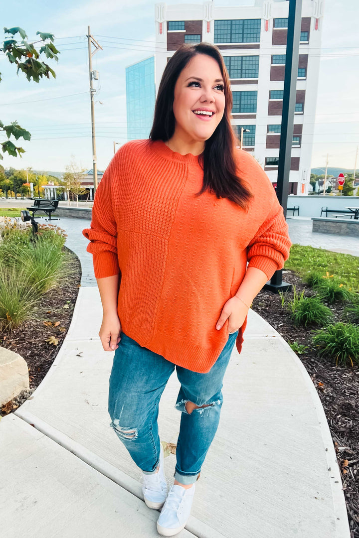 Autumn Vibes Pumpkin Asymmetrical Knit Sweater-Haptics-[option4]-[option5]-[option6]-[option7]-[option8]-Shop-Boutique-Clothing-for-Women-Online