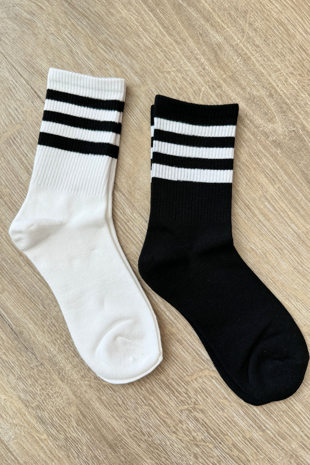 Who Let the Dogs Out Tube Socks in Black and White-Womens-Ave Shops-OS-[option4]-[option5]-[option6]-[option7]-[option8]-Shop-Boutique-Clothing-for-Women-Online