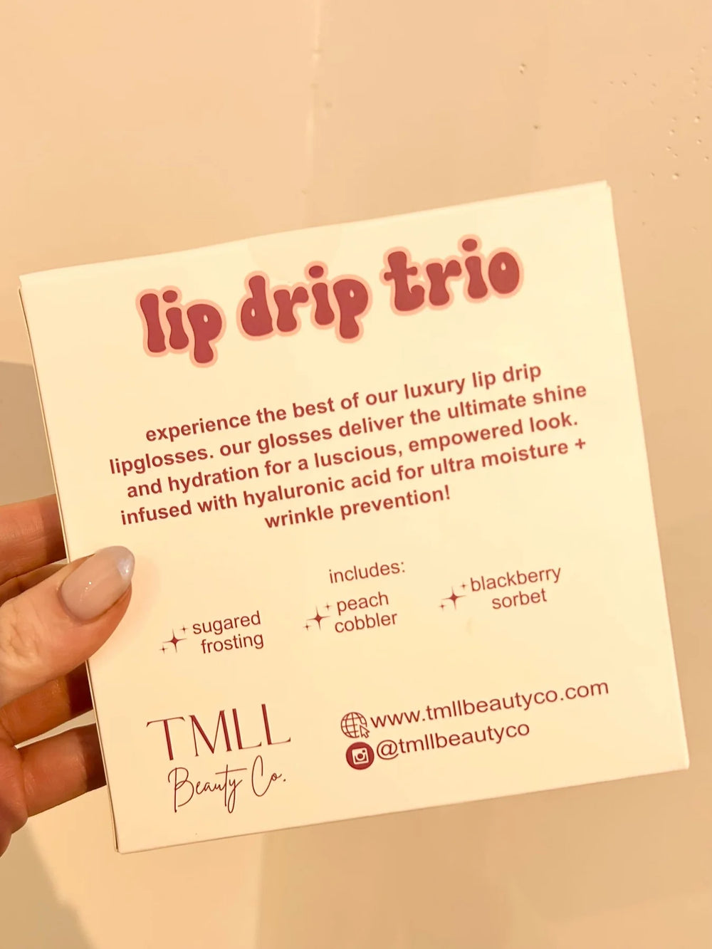 TMLL Lip Drip Trio-The Bee Chic Boutique-[option4]-[option5]-[option6]-[option7]-[option8]-Shop-Boutique-Clothing-for-Women-Online