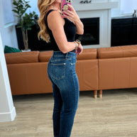 Phillipa High Rise Release Hem Slim Jeans-Denim-Ave Shops-[option4]-[option5]-[option6]-[option7]-[option8]-Shop-Boutique-Clothing-for-Women-Online