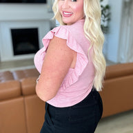 Especially Sweet Ruffle Sleeve Top-Tops-Ave Shops-[option4]-[option5]-[option6]-[option7]-[option8]-Shop-Boutique-Clothing-for-Women-Online