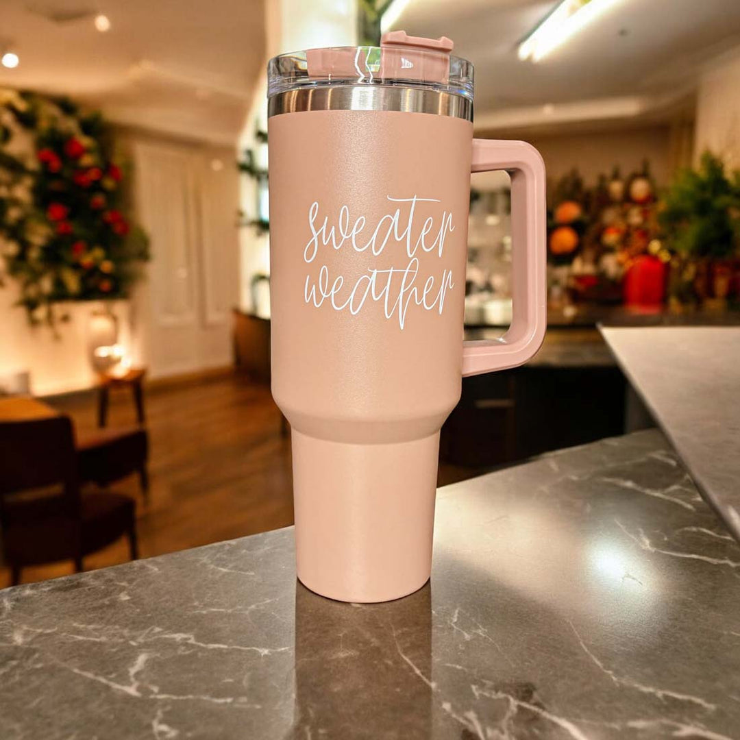 Sweater Weather Tumbler 40oz-Travel Mug, Coffee Cup, Drinkware-Gia Roma-[option4]-[option5]-[option6]-[option7]-[option8]-Shop-Boutique-Clothing-for-Women-Online