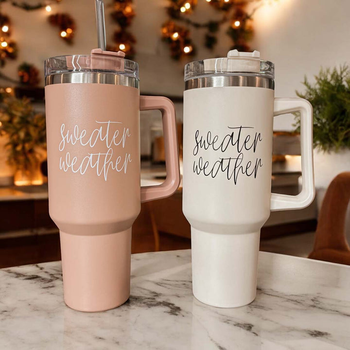 Sweater Weather Tumbler 40oz-Travel Mug, Coffee Cup, Drinkware-Gia Roma-[option4]-[option5]-[option6]-[option7]-[option8]-Shop-Boutique-Clothing-for-Women-Online