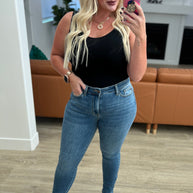 Judy Blue Bryant High Rise Thermal Skinny Jean-Denim-Ave Shops-[option4]-[option5]-[option6]-[option7]-[option8]-Shop-Boutique-Clothing-for-Women-Online