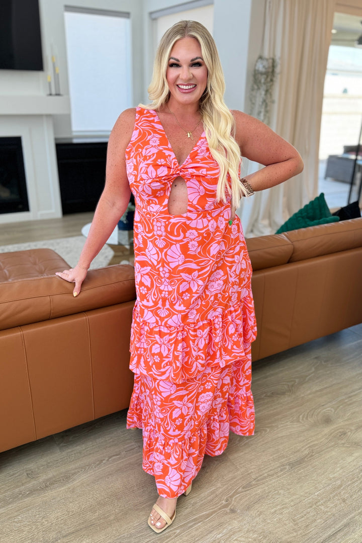 Miss Summer V-Neck Tiered Dress-Dresses-Ave Shops-[option4]-[option5]-[option6]-[option7]-[option8]-Shop-Boutique-Clothing-for-Women-Online