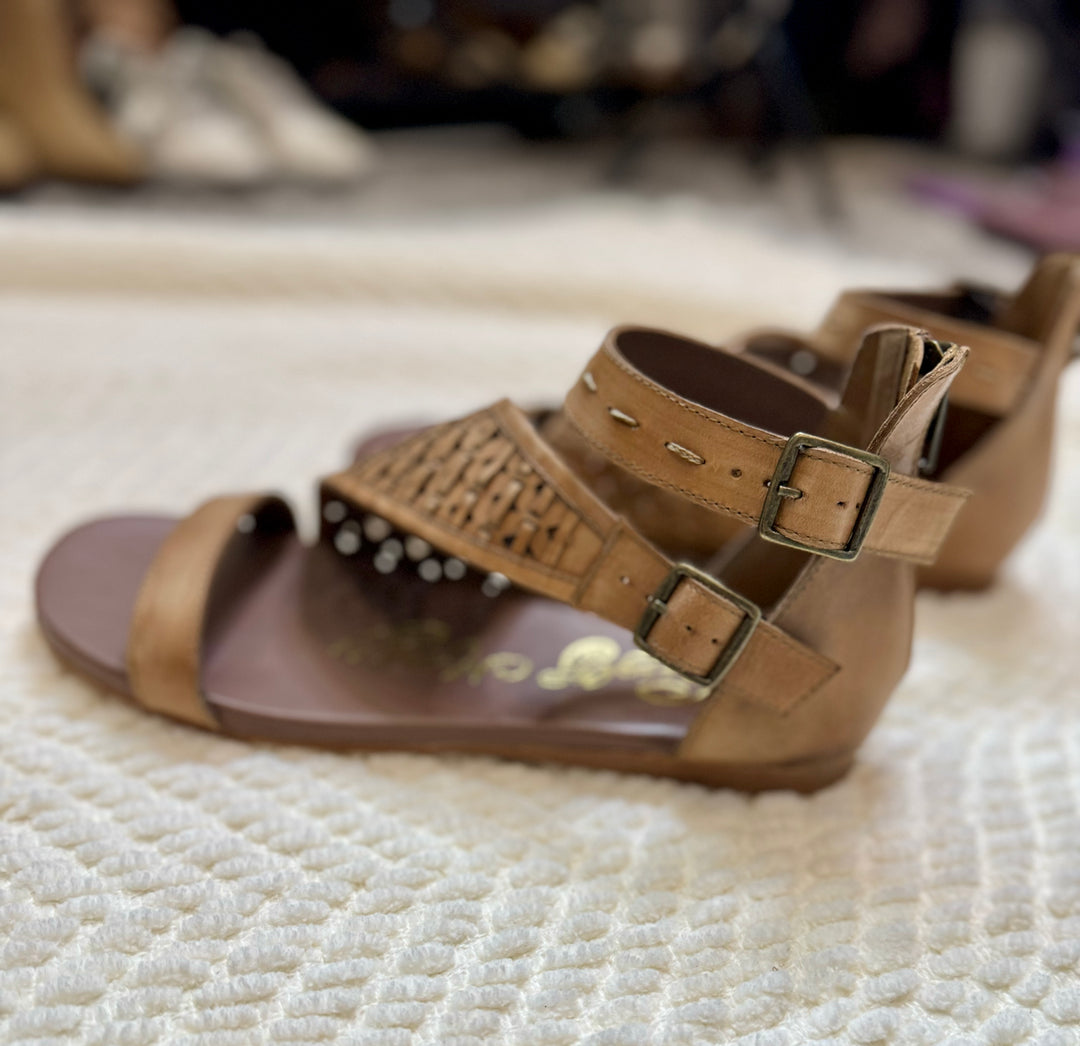 Naughty Monkey Nora Sandals in Brown-The Bee Chic Boutique-[option4]-[option5]-[option6]-[option7]-[option8]-Shop-Boutique-Clothing-for-Women-Online