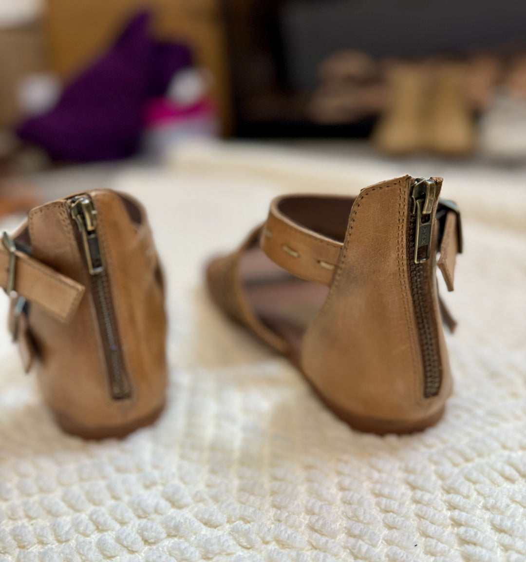 Naughty Monkey Nora Sandals in Brown-The Bee Chic Boutique-[option4]-[option5]-[option6]-[option7]-[option8]-Shop-Boutique-Clothing-for-Women-Online