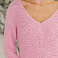 I'm All Yours V-Neck Sweater-Womens-Ave Shops-[option4]-[option5]-[option6]-[option7]-[option8]-Shop-Boutique-Clothing-for-Women-Online