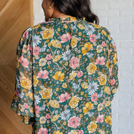 Ideal Ideas Floral Blouse-Blouses-Ave Shops-[option4]-[option5]-[option6]-[option7]-[option8]-Shop-Boutique-Clothing-for-Women-Online