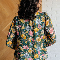Ideal Ideas Floral Blouse-Blouses-Ave Shops-[option4]-[option5]-[option6]-[option7]-[option8]-Shop-Boutique-Clothing-for-Women-Online