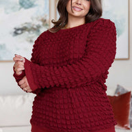 In Denial Bubble Pullover-Tops-Ave Shops-[option4]-[option5]-[option6]-[option7]-[option8]-Shop-Boutique-Clothing-for-Women-Online