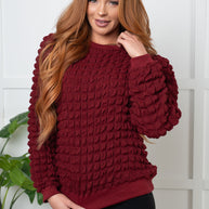 In Denial Bubble Pullover-Tops-Ave Shops-[option4]-[option5]-[option6]-[option7]-[option8]-Shop-Boutique-Clothing-for-Women-Online