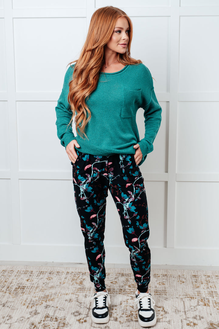 Your New Favorite Joggers in Luminescence Vine-Bottoms-Ave Shops-[option4]-[option5]-[option6]-[option7]-[option8]-Shop-Boutique-Clothing-for-Women-Online