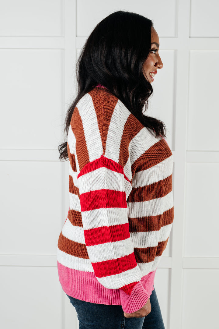 In Your Lane Color Blocked Stripe Sweater-Tops-Ave Shops-[option4]-[option5]-[option6]-[option7]-[option8]-Shop-Boutique-Clothing-for-Women-Online