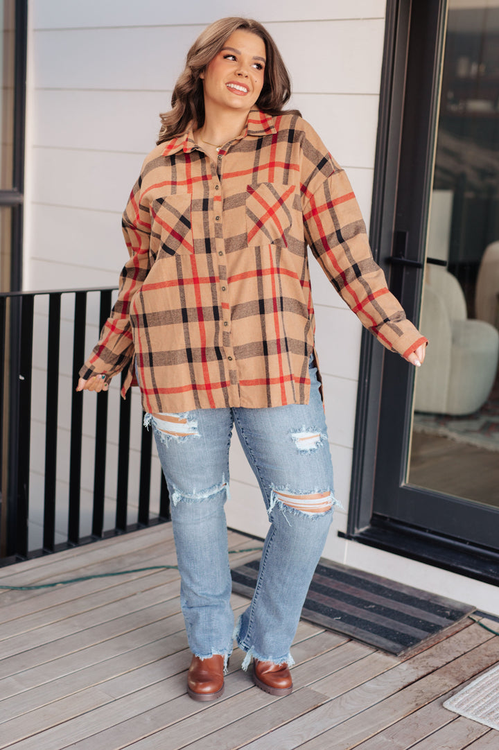 Is It Really Oversized Plaid Button Up-Tops-Ave Shops-[option4]-[option5]-[option6]-[option7]-[option8]-Shop-Boutique-Clothing-for-Women-Online