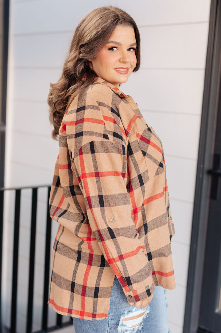 Is It Really Oversized Plaid Button Up-Tops-Ave Shops-[option4]-[option5]-[option6]-[option7]-[option8]-Shop-Boutique-Clothing-for-Women-Online