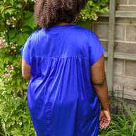 Isn't it Ironic Shirt in Blue-Womens-Ave Shops-[option4]-[option5]-[option6]-[option7]-[option8]-Shop-Boutique-Clothing-for-Women-Online