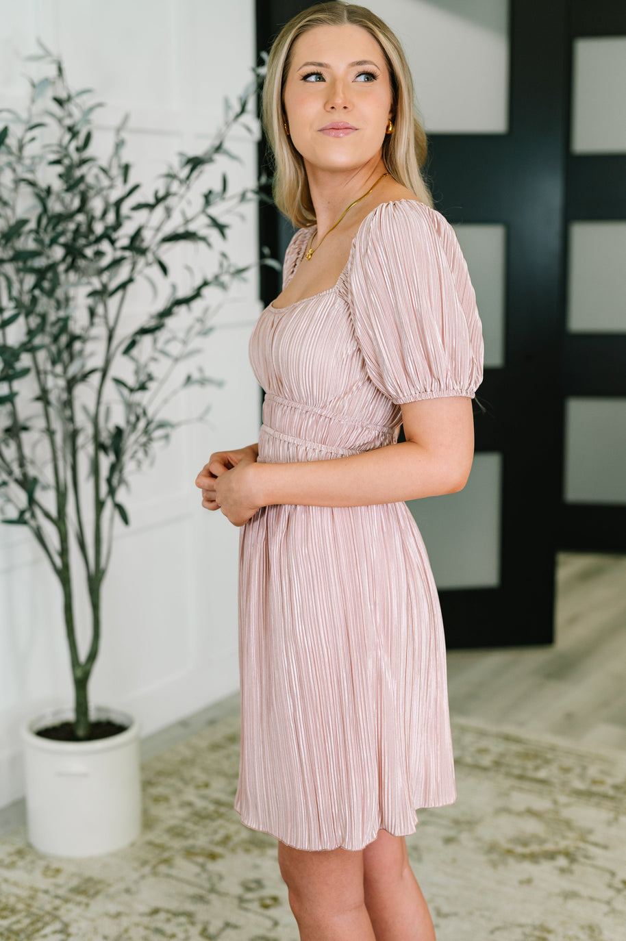 It's For the Aesthetic Balloon Sleeve Dress-Dresses-Ave Shops-[option4]-[option5]-[option6]-[option7]-[option8]-Shop-Boutique-Clothing-for-Women-Online