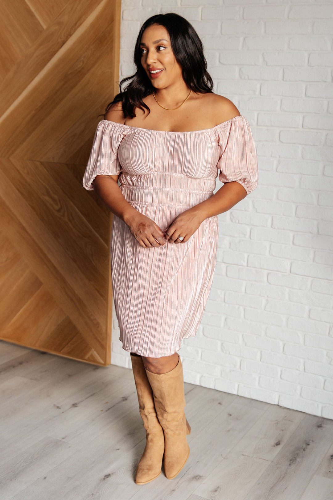 It's For the Aesthetic Balloon Sleeve Dress-Dresses-Ave Shops-[option4]-[option5]-[option6]-[option7]-[option8]-Shop-Boutique-Clothing-for-Women-Online