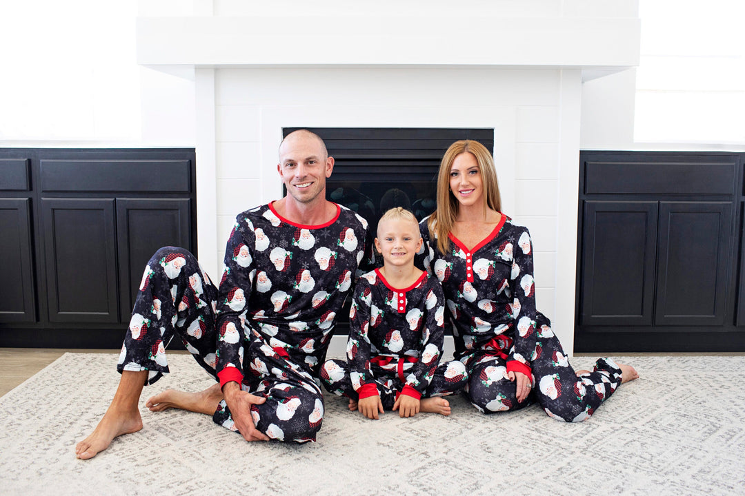 Shirley & Stone Matching Family Christmas Pajamas In Santa Claus-Womens-Ave Shops-[option4]-[option5]-[option6]-[option7]-[option8]-Shop-Boutique-Clothing-for-Women-Online