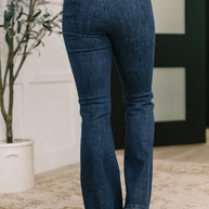 Jada High Waist Flare with Patch Pockets-Womens-Ave Shops-[option4]-[option5]-[option6]-[option7]-[option8]-Shop-Boutique-Clothing-for-Women-Online