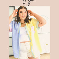 Daydreams Shacket in Yellow-Tops-Ave Shops-[option4]-[option5]-[option6]-[option7]-[option8]-Shop-Boutique-Clothing-for-Women-Online